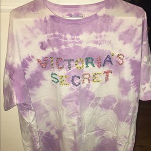 Victoria’s Secret Country tie dye Purple shirt